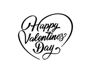 happy valentines day vector and  silhouette