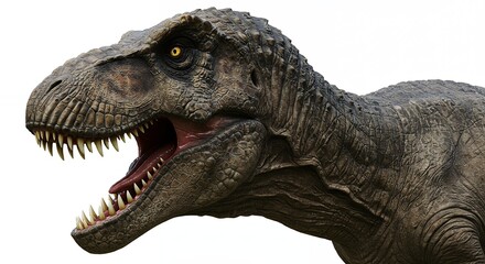 Realistic T Rex Dinosaur Head 3d Render