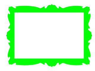 green frame