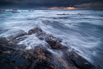 Fuerteventura - Playa De Agua Liques - Plaża © Radosław Dybała