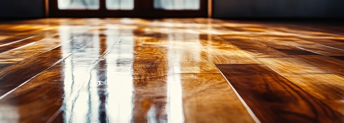 Lacquered wood close up texture composition background