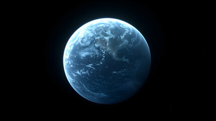 Obraz premium Earth, space, planet, blue, globe, night, cosmos, view, background, science