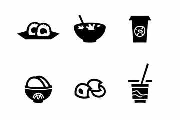 Food Icon, Simple Logo Minimalism