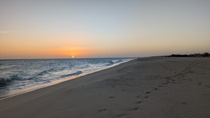Sunset in Boa Vista Sunset, Cape Verde, Africa