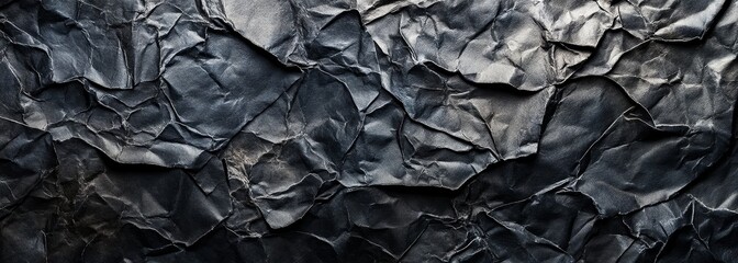 Texture of crumpled grange ancient paper background