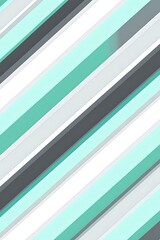 Obraz premium Geometric Abstract Design with Angled Lines in a Light Gray, Mint, and Blue Background for a Minimalist Aesthetic
