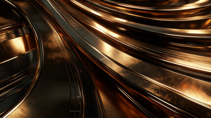 Abstract metal modern surface background texture 3d rendering illustration
