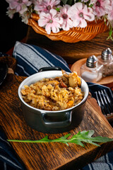 Bigos - traditional Polish food.