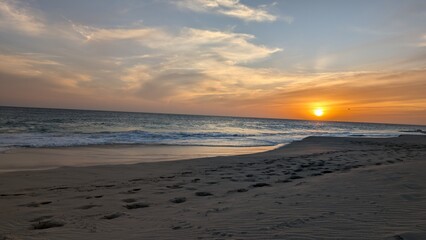 Sunset in Boa Vista Sunset, Cape Verde, Africa