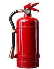 Obraz premium fire extinguisher isolated on transparent background
