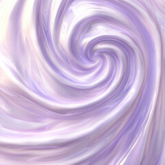 Fototapeta premium Swirling silk-like lavender fabric creating a mesmerizing vortex effect