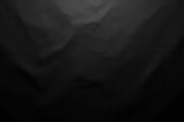 Textured Black Background with Subtle Creases and Shadows