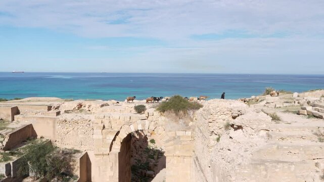Leptis Magna in Libya 