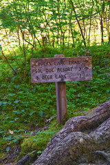 Sol Duc Falls hiking trail Soleduck waterfall view in summer 2024 Olympic National Park, Washington, United States