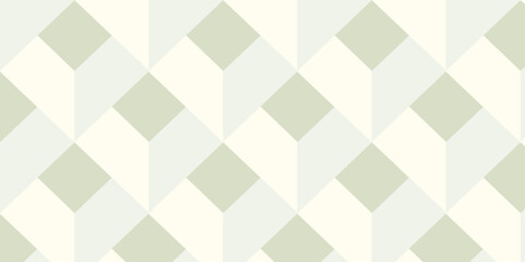 Colorful isometric creative diamond box block wall grid rectangle cubic tiles and mosaic polygon monochrome seamless texture background.