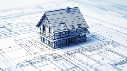 An architect draws plans for a sustainable building project. The focus is on incorporating environmentally friendly practices into the design and construction of the structure.
