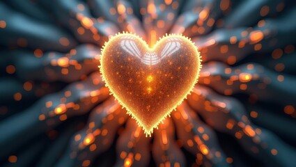 Fototapeta premium Stunning bokeh background hearts of swirling, blurry creamy white shapes that evoke a sense of dynamic energy and innovation.