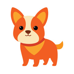 a dog cartoon illustration vector art 