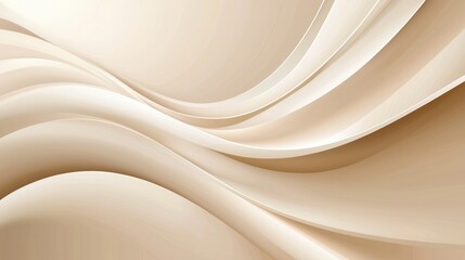 Abstract background with a light beige color. it has a wave-like pattern that creates a sense of movement and depth.