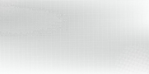 Grunge halftone gradient background. Faded grit noise texture. White and black sand wallpaper. Retro pixelated backdrop. Anime or manga style comic overlay.