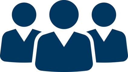 People group icon set. Team of worker. User profile symbol. Group of people or group of users. Persons symbol. Population icon. Increase social development, global demography. Vector illustration.