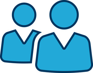 People group icon set. Team of worker. User profile symbol. Group of people or group of users. Persons symbol. Population icon. Increase social development, global demography. Vector illustration.