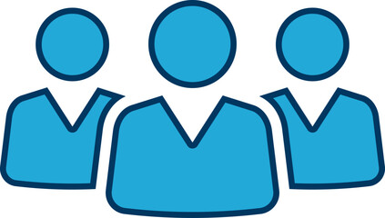 People group icon set. Team of worker. User profile symbol. Group of people or group of users. Persons symbol. Population icon. Increase social development, global demography. Vector illustration.