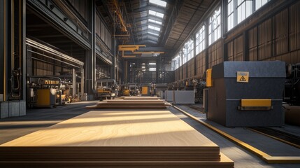 Industrial Factory Wood Processing Plant Production