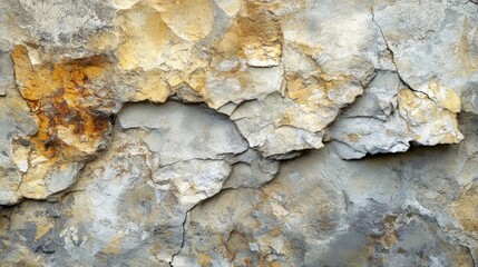 Fototapeta premium Textured Background of Cracked Paint on Rough Weathered Surface
