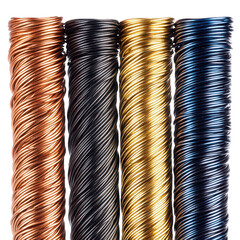 Wire isolated on transparent background