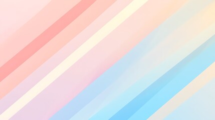 Obraz premium Abstract Pastel Diagonal Stripes Background Design