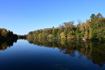 Obraz premium autumn landscape, autumn day, autumn colors,