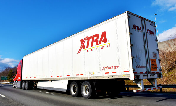 XTRA Lease Semi-Trailer, Virginia, USA