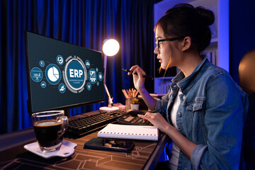 ERP enterprise resource planning software for brisk business to plan the marketing strategy