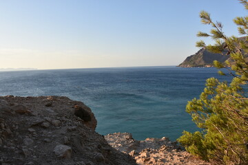 the coast of the sea