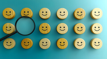 Customer review satisfaction feedback survey concept. Five-star rating on vr