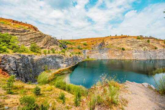 Volcano of Romania. The Racos volcano is the oldest volcano in the region transylvania. Vulcanul Racos