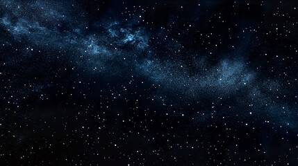 Naklejka premium Dark Starry Sky