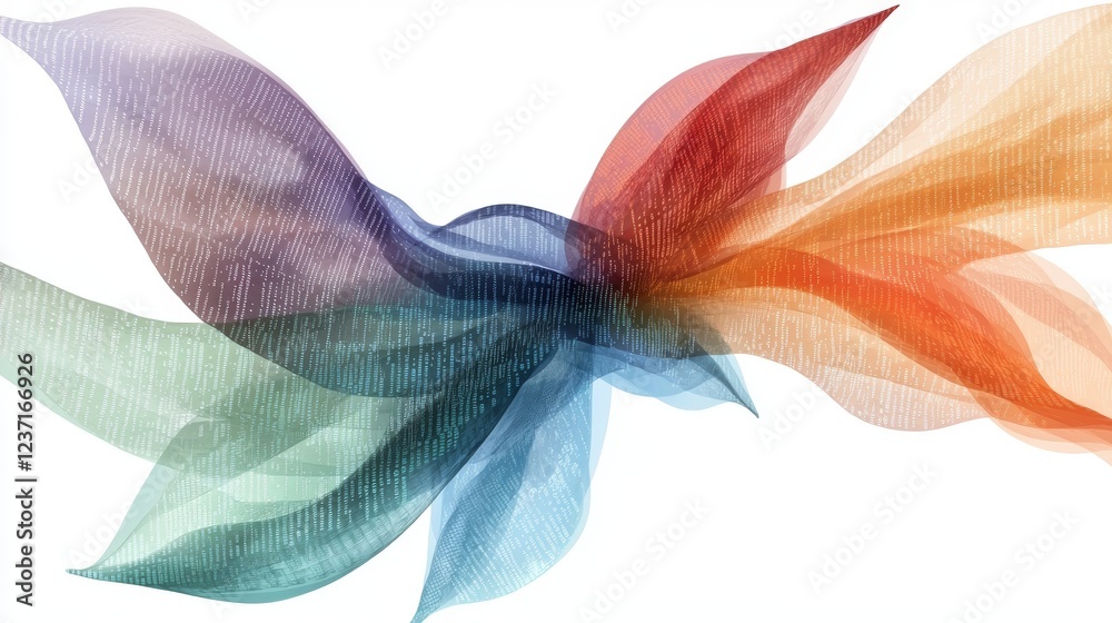 Poster big data technology and data science, automated with ai, are used for business analytics. the proces