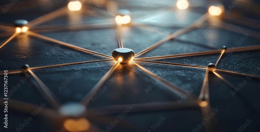 Poster concept of internet of things, blockchain network, machine learning, deep learning, and neural netwo