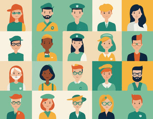 Illustrative Avatars for Eco-Friendly Campaigns