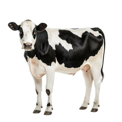 Holstein cattle, isolated
