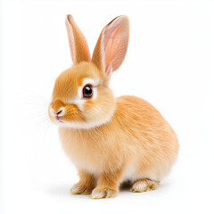 Obraz premium miniature Draft Rabbit isolated