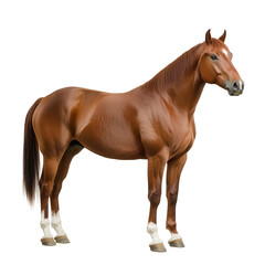 Fototapeta premium Quarter Horse, isolated 