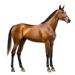 Obraz premium Standardbred horse, isolated