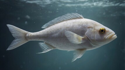 Fototapeta premium white fish