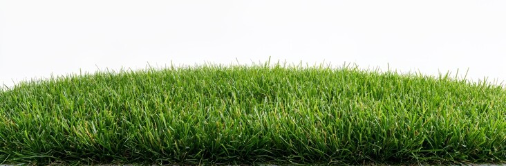 Backgrounds showcasing natural fresh green grass cut-outs in 3D