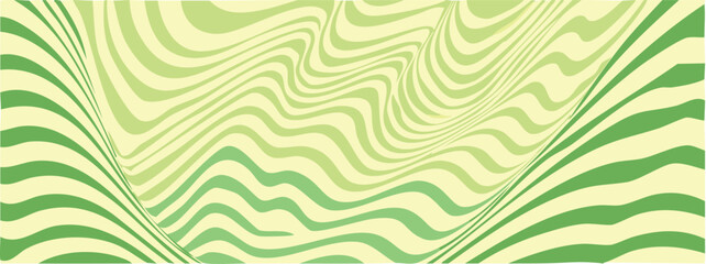 Fototapeta premium Abstract striped 3d background, vector lines wallpaper design.