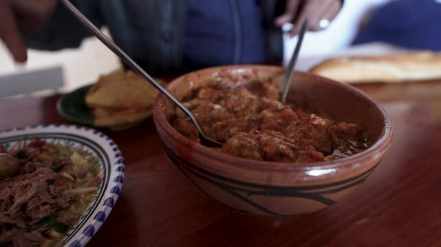Lablabi of Tunisia at a local street food