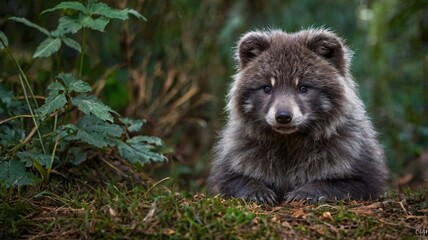 Fototapeta premium brown bear cub